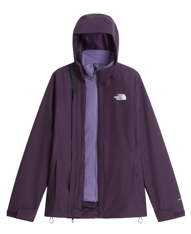 Γυναικείο Quest Mono Triclimate Μπουφάν Μωβ The North Face NF0A8G11-S1B1