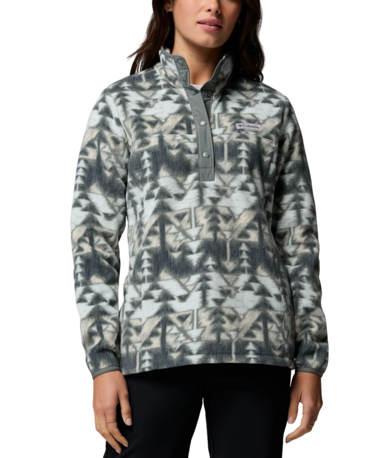 Γυναικείο Benton Springs Printed 1/2 Snap Fleece Columbia 2085611-342