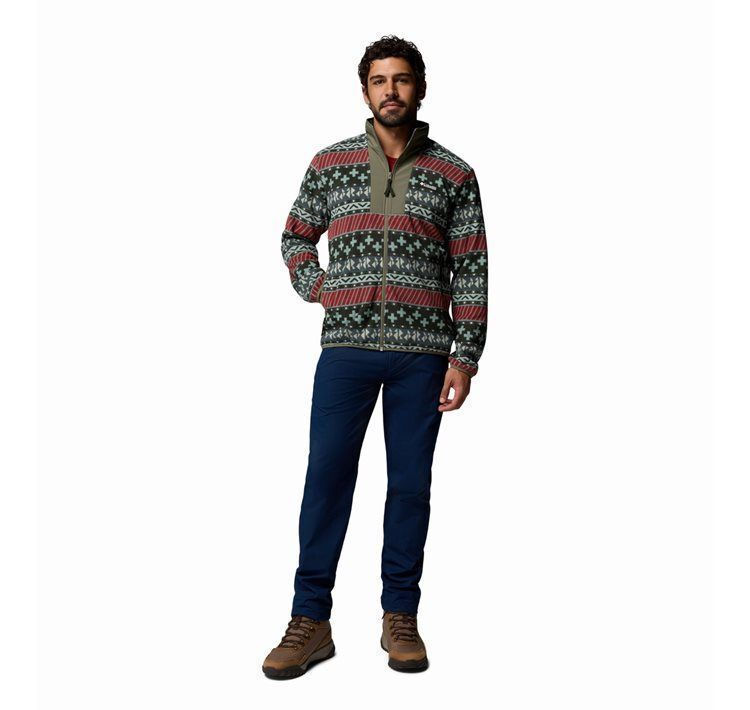 Ανδρική Sequoia Grove II Fz Printed Fleece Ζακέτα Columbia 2174071-366