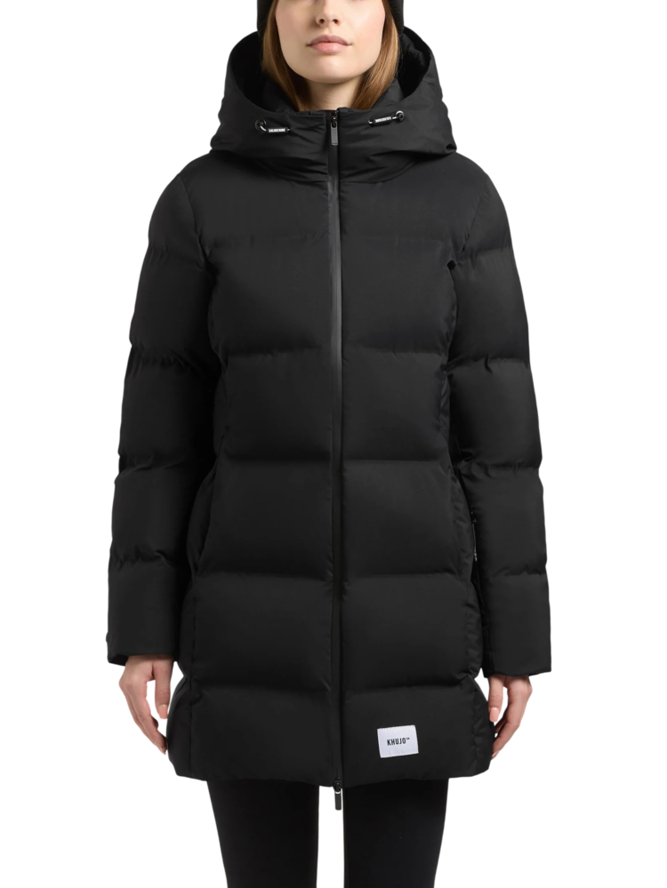 Γυναικείο Tanare 5 Μπουφάν Μαύρο Khujo KJ1073JK263-BLACK