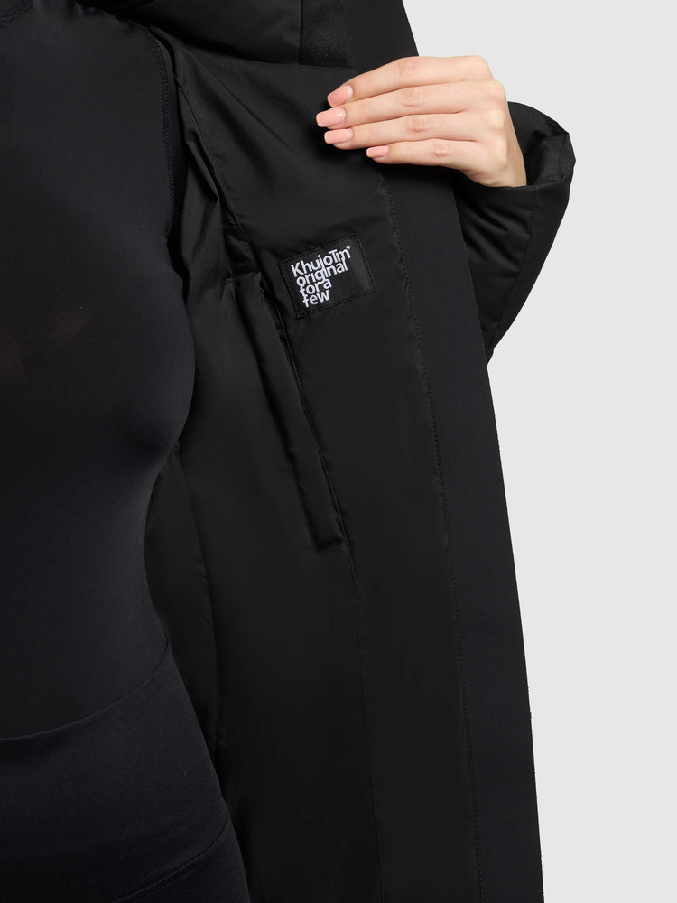 Γυναικείο Tanare 5 Μπουφάν Μαύρο Khujo KJ1073JK263-BLACK