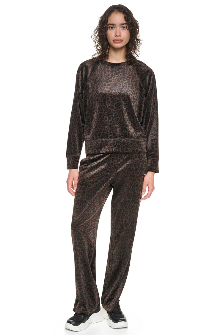 Γυναικείο Φούτερ Λεοπάρ DKNY DP6T1909-00AP