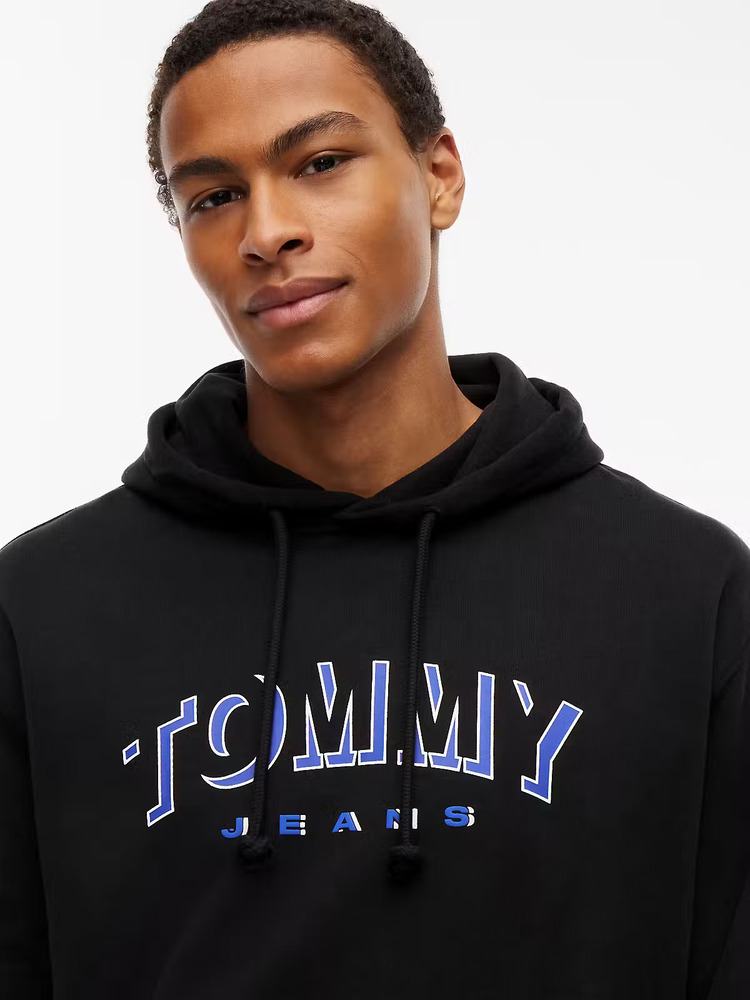 Ανδρικό Φούτερ Μαύρο Tommy Jeans DM0DM23582-BDS