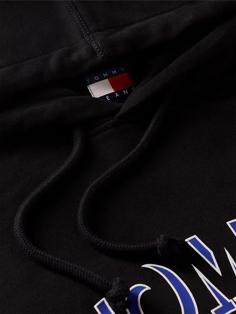 Ανδρικό Φούτερ Μαύρο Tommy Jeans DM0DM23582-BDS