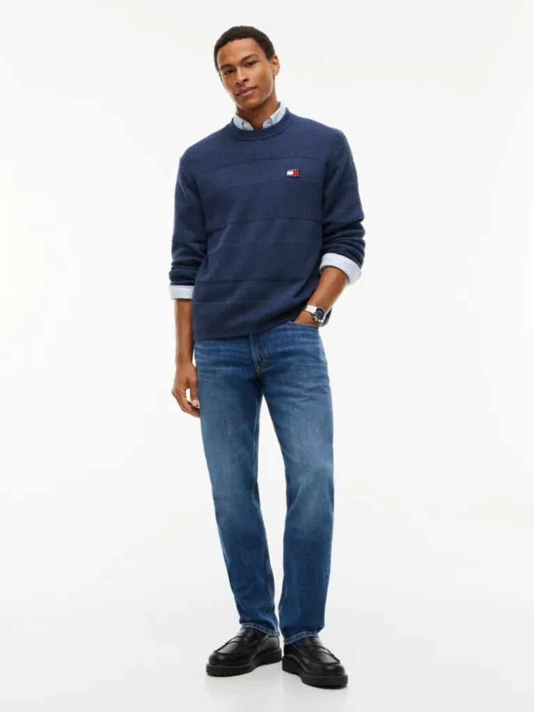 Ανδρικό Πουλόβερ Navy Μπλε Tommy Jeans DM0DM23571-D1B