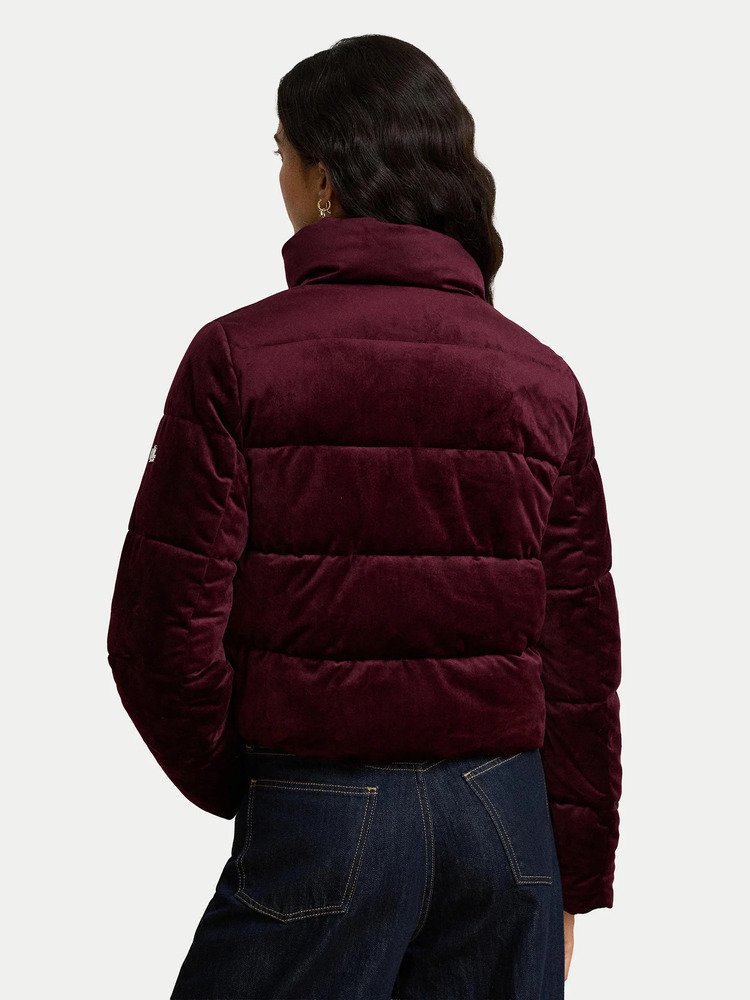 Γυναικείο Μπουφάν Μπορντό Ralph Lauren 297P23453002-RED