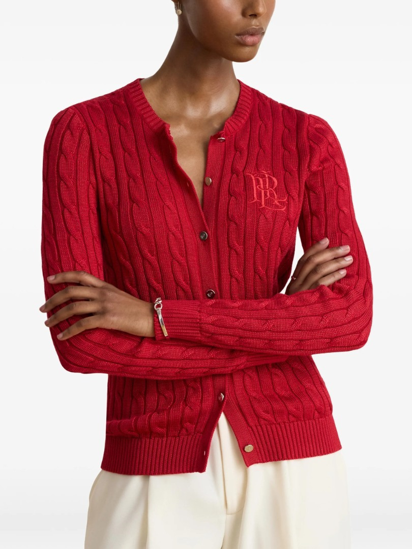 Γυναικεία Ζακέτα Κόκκινη Ralph Lauren 200P14040503-RED