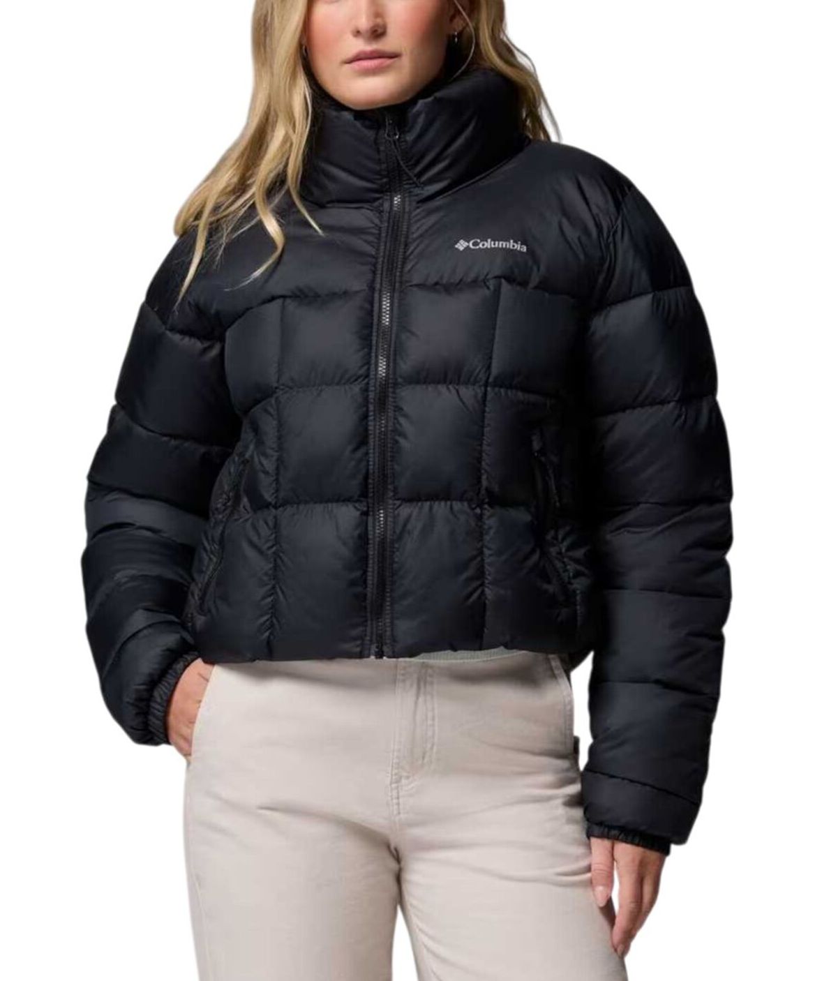Γυναικείο Puffect III Cropped Μπουφάν Μαύρο Columbia 2171241-010