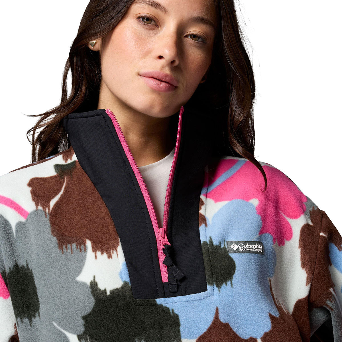 Γυναικείο Sequoia Grove II Printed Half Zip Fleece Columbia 2173781-343