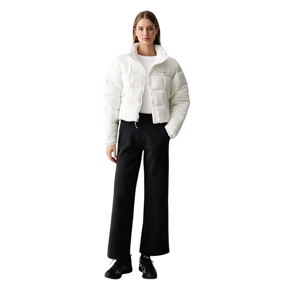 Γυναικείο Puffect III Cropped Μπουφάν Λευκό Columbia 2171241-125