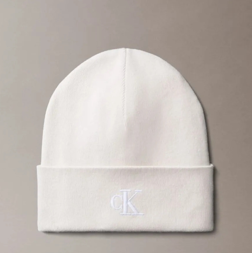 Unisex Σκουφάκι Εκρού Calvin Klein LV04F8098G-ACG