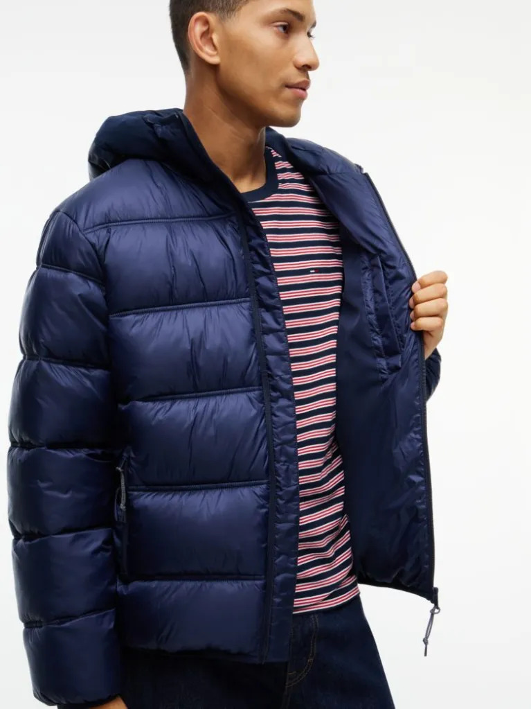 Ανδρικό Μπουφάν Navy Μπλε Tommy Jeans DM0DM22044-C1G