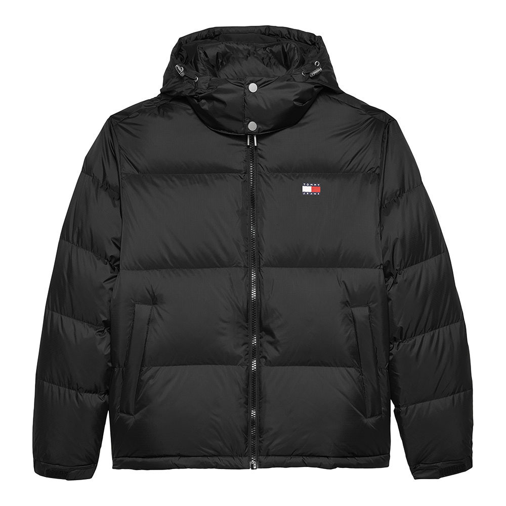 Ανδρικό Alaska Μπουφάν Μαύρο Tommy Jeans DM0DM22036-BDS