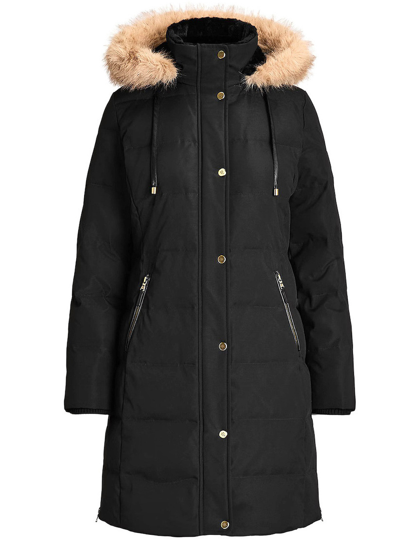 Γυναικείο Μπουφάν Μαύρο Ralph Lauren 297957509001-BLACK