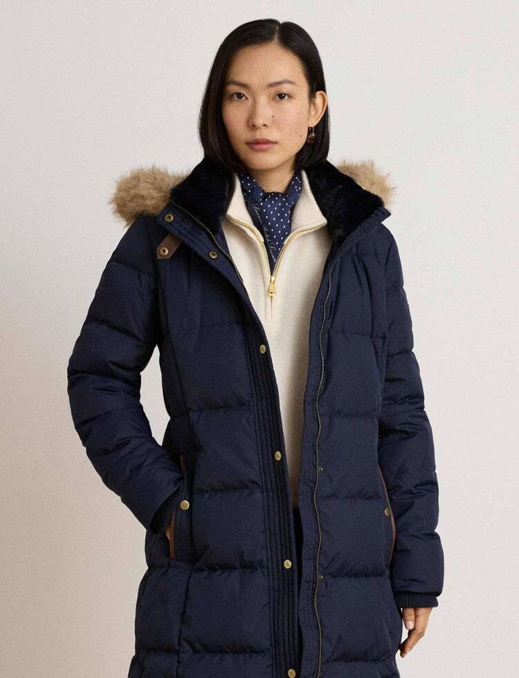 Γυναικείο Μπουφάν Navy Μπλε Ralph Lauren 297P23454001-NAVY