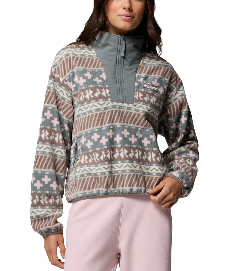 Γυναικείο Sequoia Grove II Printed Half Zip Fleece Columbia 2173781-254