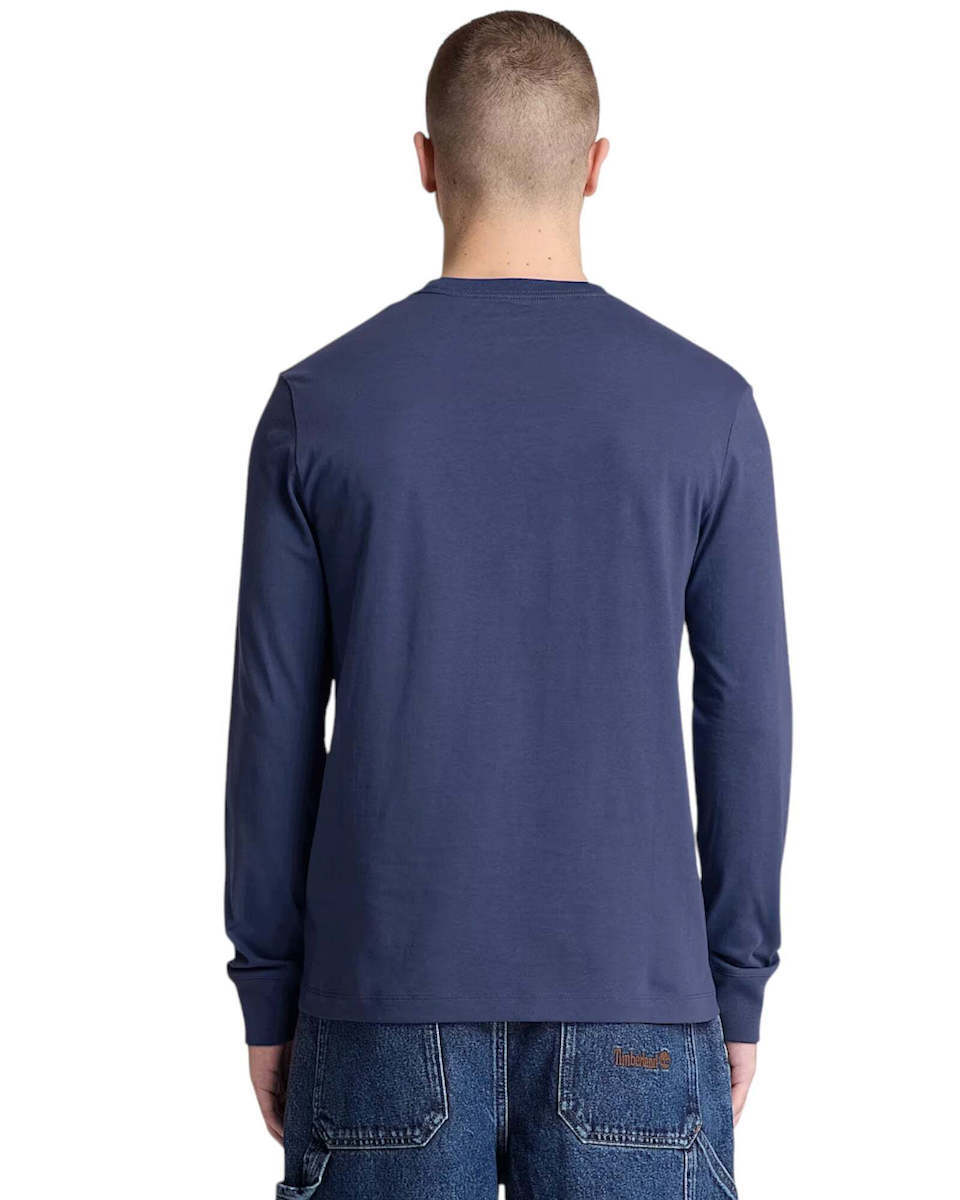 Ανδρικό Dunstan River Μακρυμάνικο T-shirt Navy Μπλε Timberland TBC0YHBT-AIH