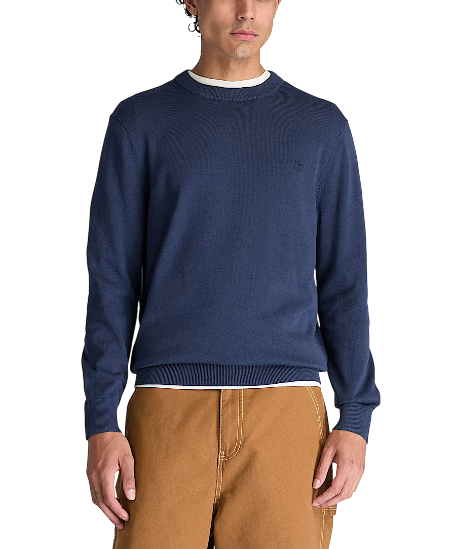 Ανδρικό River Cotton Φούτερ Navy Μπλε Timberland TBC0YHAZ-433