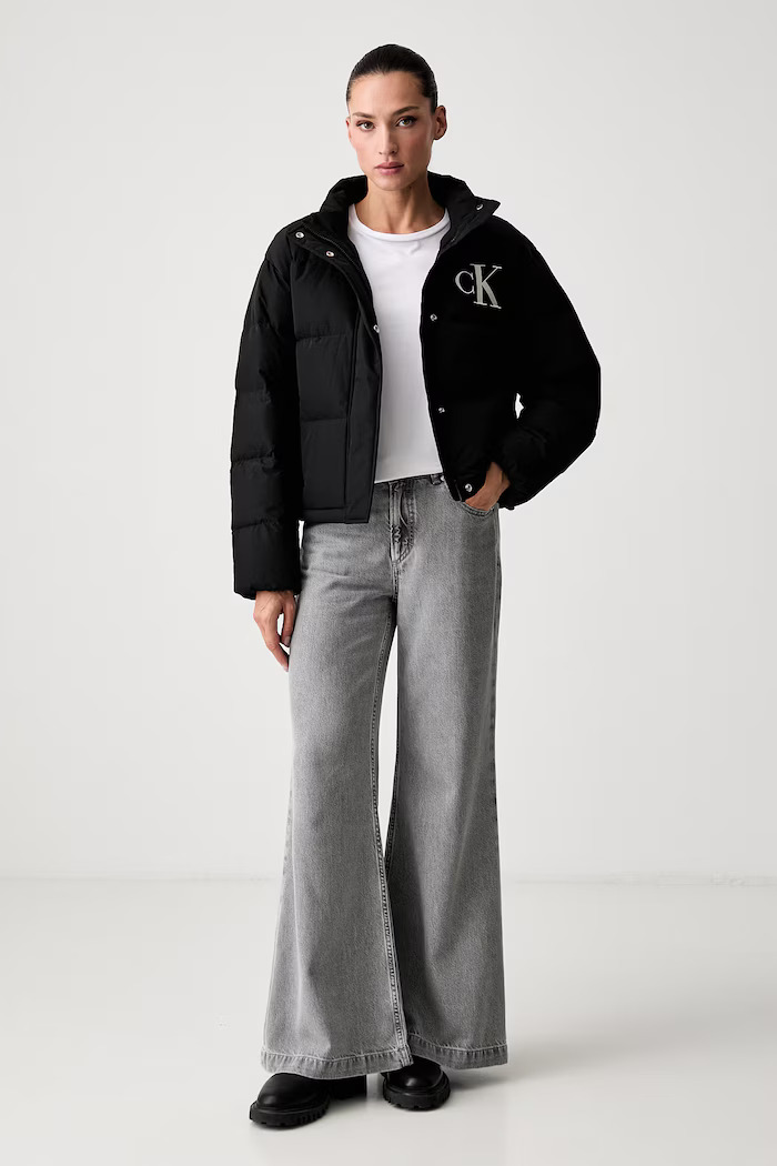 Γυναικείο Μπουφάν Μαύρο Calvin Klein LV047H507G-UB1