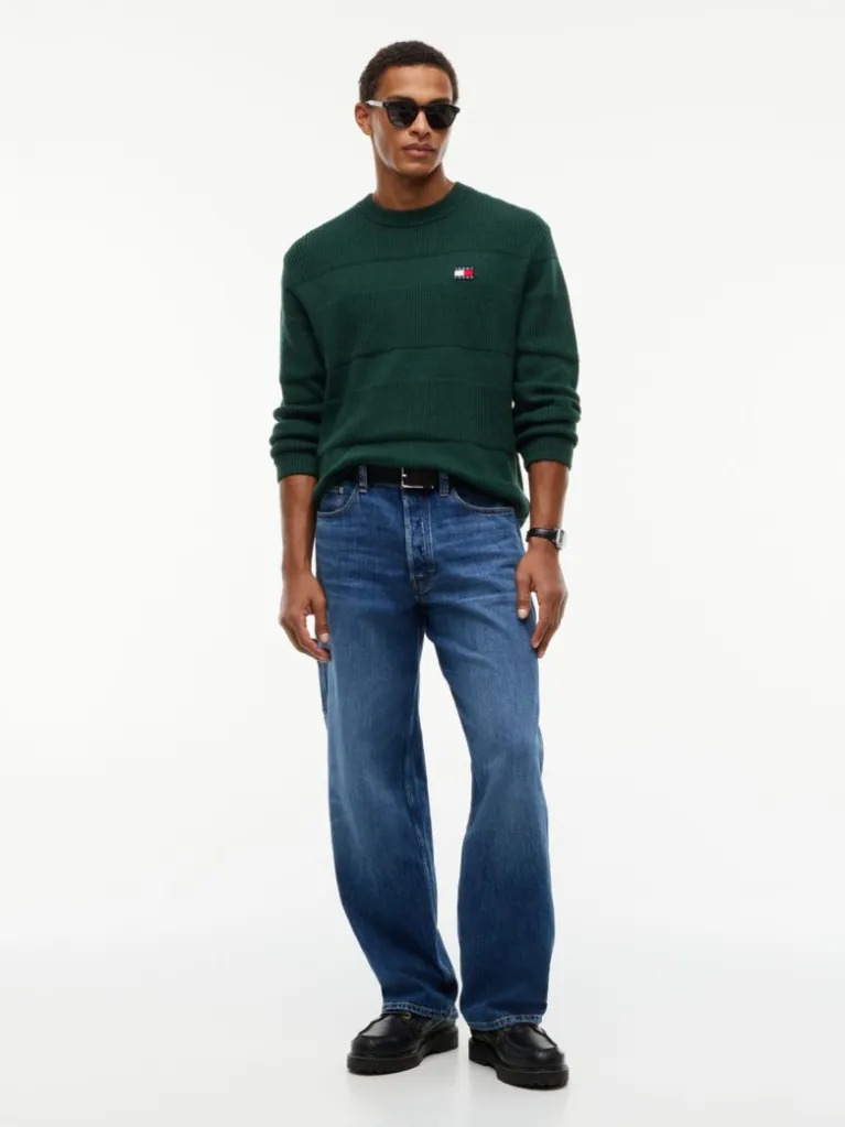 Ανδρικό Πουλόβερ Πράσινο Tommy Jeans DM0DM23571-M2Q