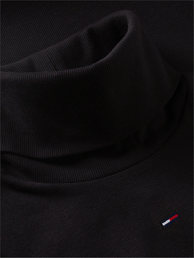 Γυναικείο Ζιβάγκο Φόρεμα Μαύρο Tommy Jeans DW0DW23320-BDS