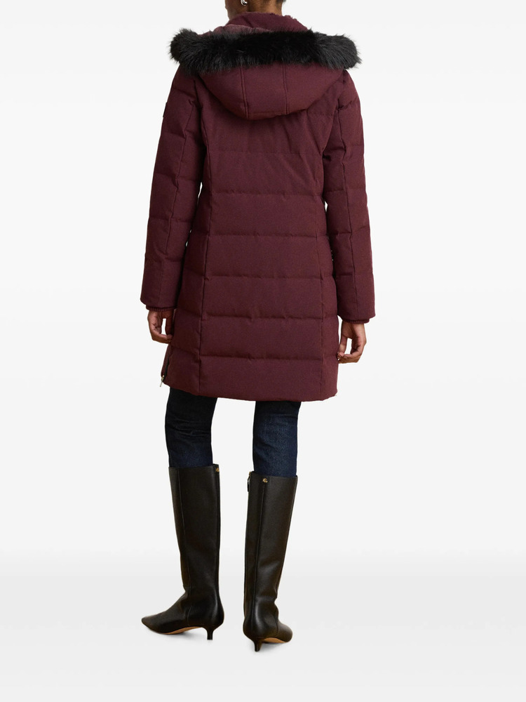 Γυναικείο Μπουφάν Μπορντό Ralph Lauren 297957509009-RED