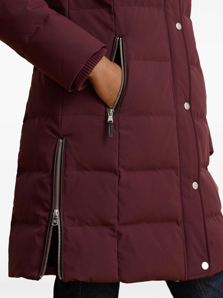 Γυναικείο Μπουφάν Μπορντό Ralph Lauren 297957509009-RED
