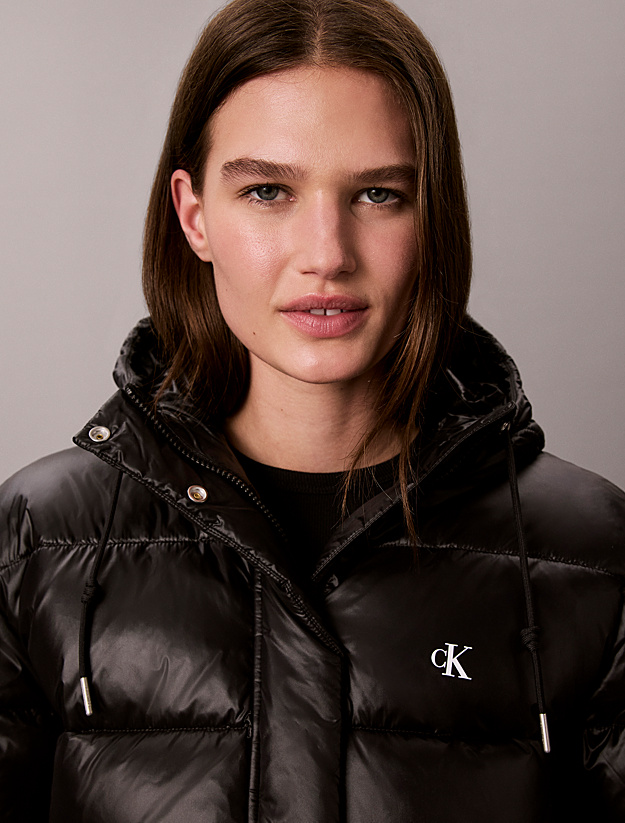 Γυναικείο Μπουφάν Μαύρο Calvin Klein LV047H512G-UB1