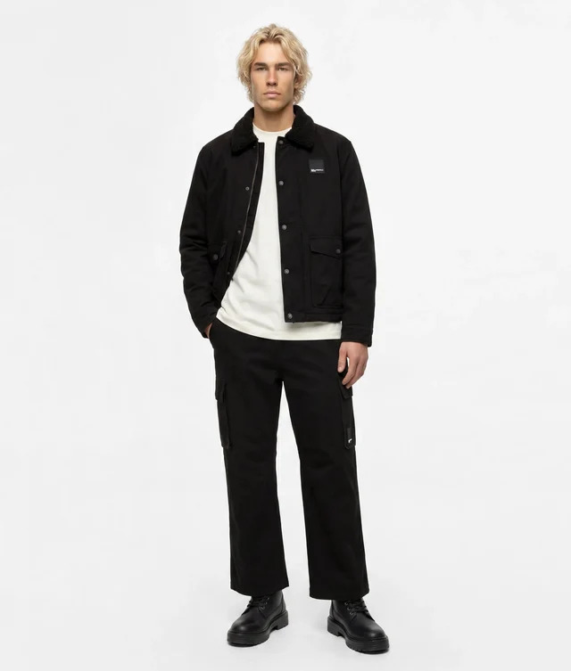 Ανδρικό Μπουφάν Μαύρο Karl Lagerfeld Jeans B4M14022-999 Black