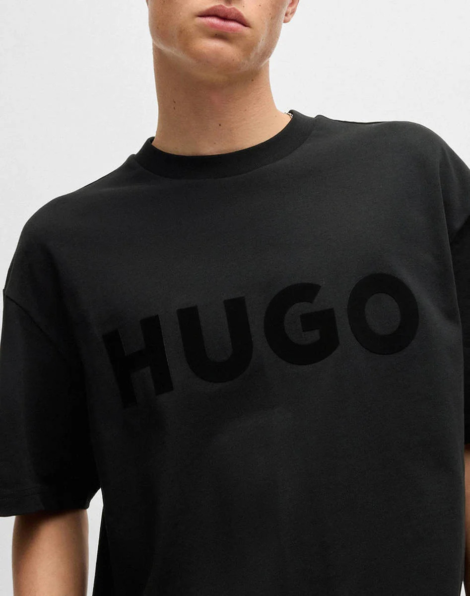 Ανδρικό Dinkee T-Shirt Μαύρο HUGO 50525765-001