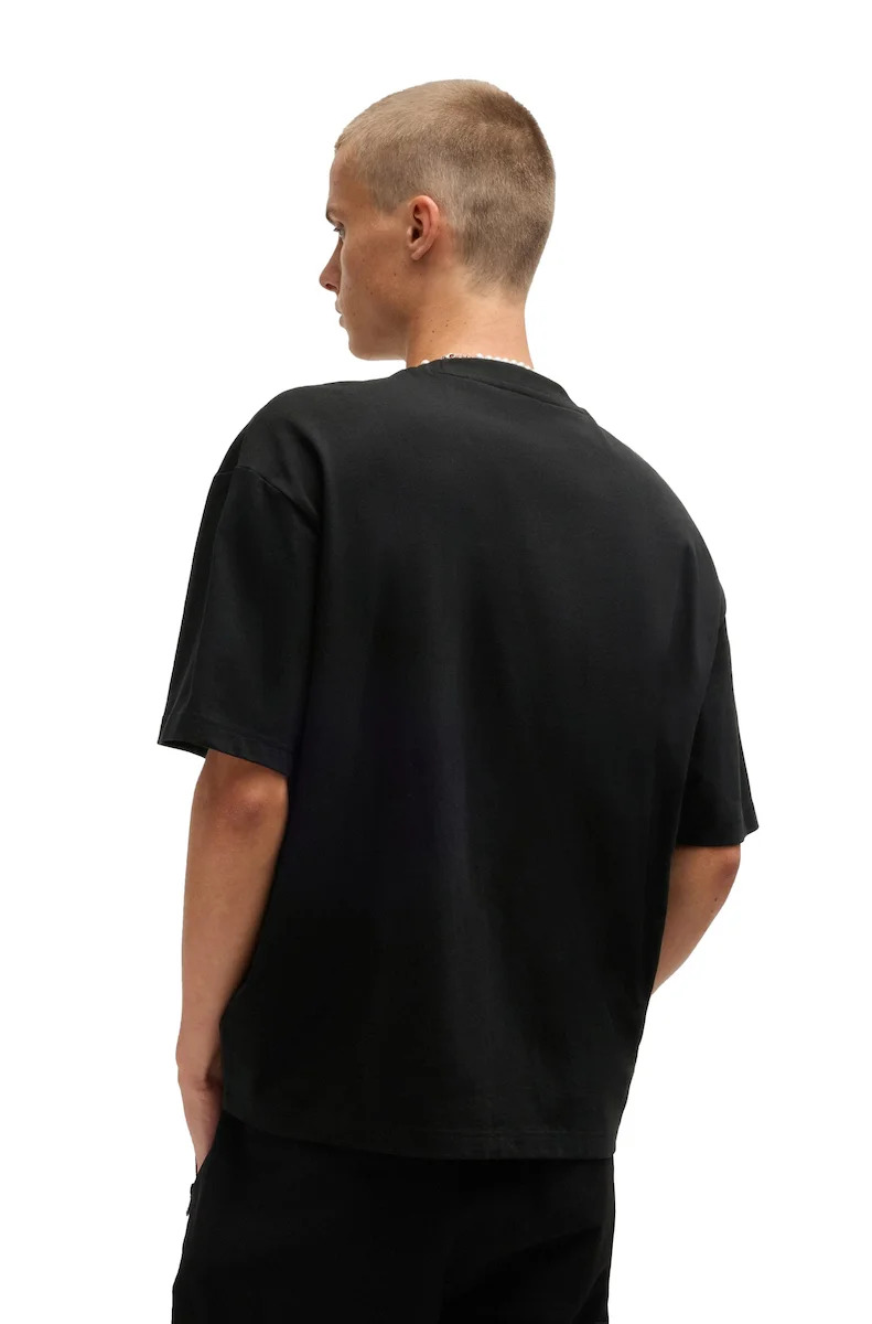 Ανδρικό Dinkee T-Shirt Μαύρο HUGO 50525765-001