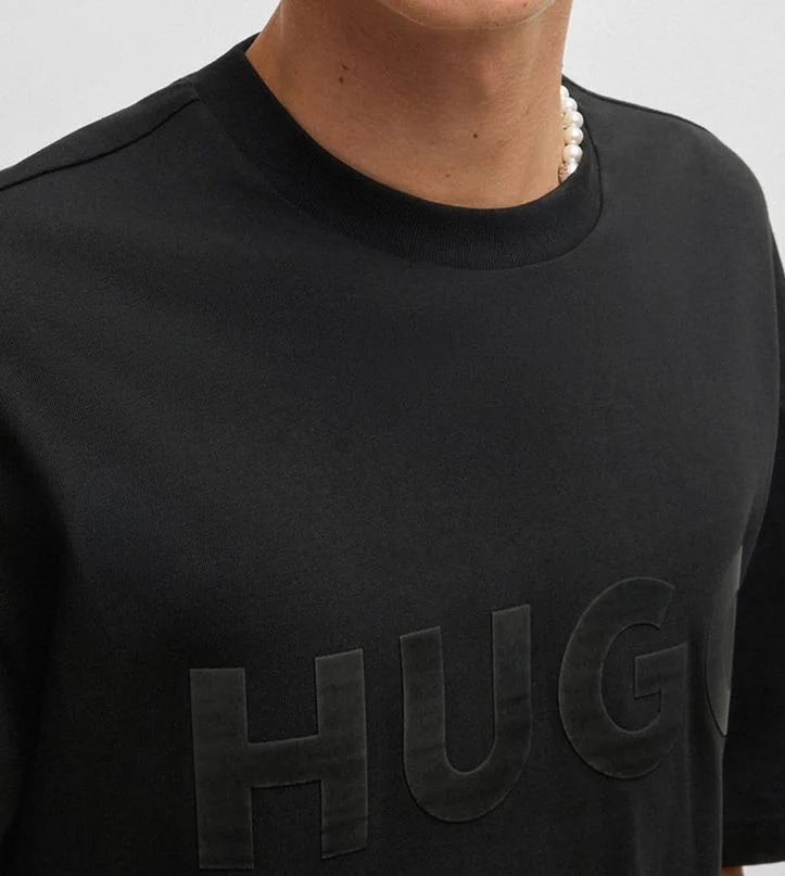 Ανδρικό Dinkee T-Shirt Μαύρο HUGO 50525765-001