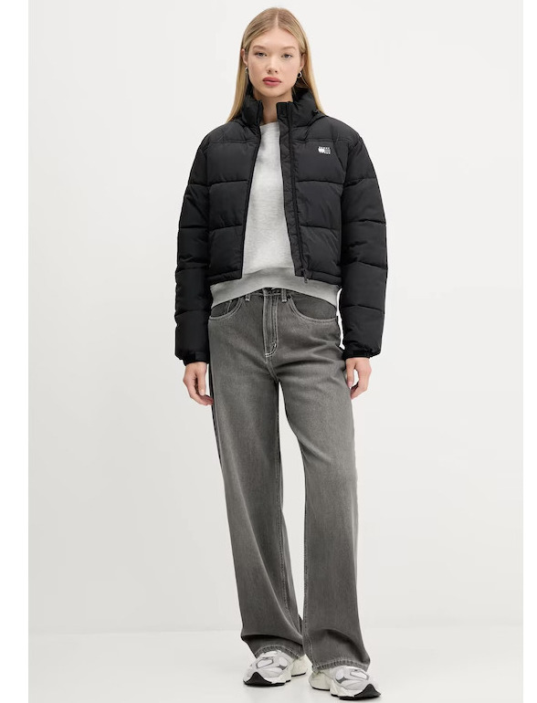 Γυναικείο Μπουφάν Μαύρο Tommy Jeans DW0DW21620-BDS