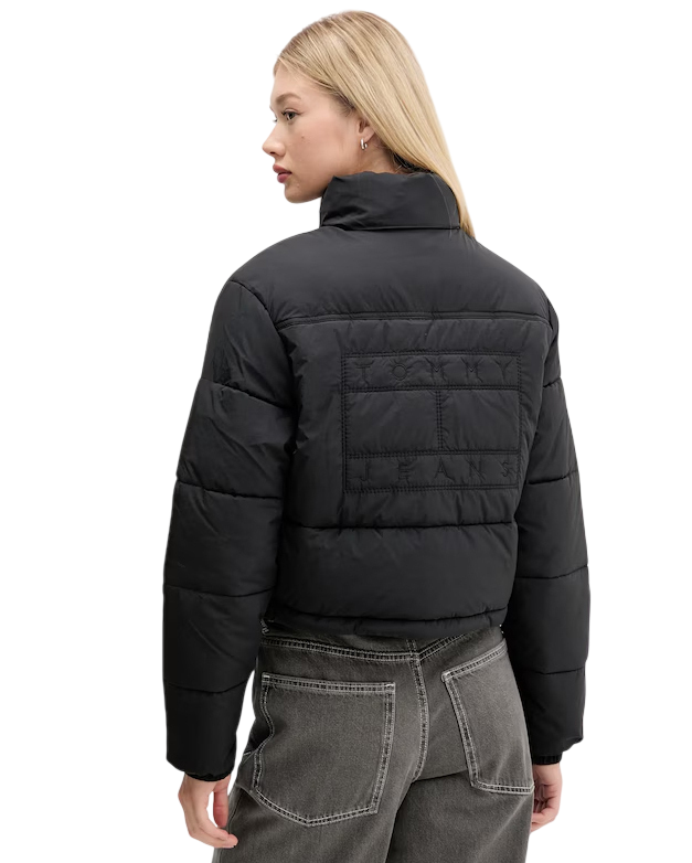 Γυναικείο Μπουφάν Μαύρο Tommy Jeans DW0DW21620-BDS