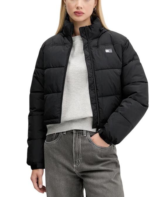 Γυναικείο Μπουφάν Μαύρο Tommy Jeans DW0DW21620-BDS