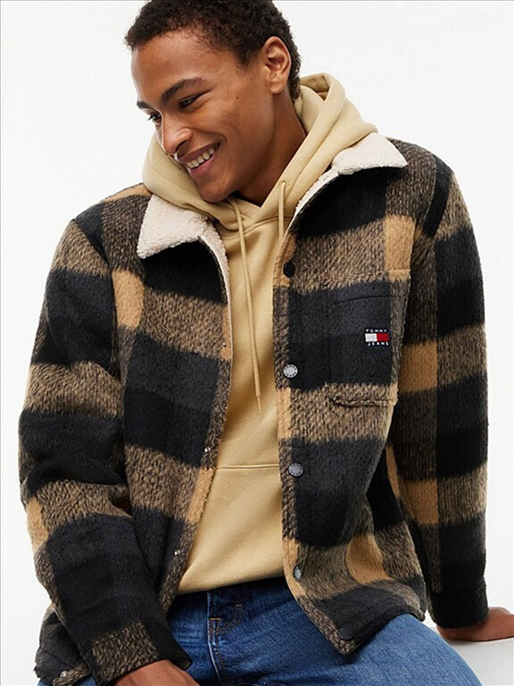 Ανδρικό Shaket Καρό Tommy Jeans DM0DM23523-0MI