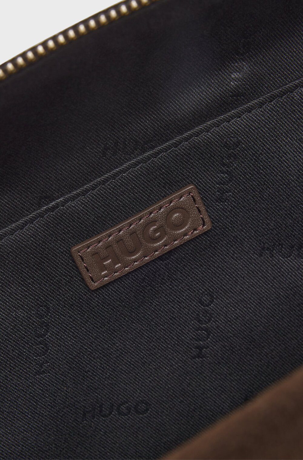 Γυναικεία Briony S Duffle Τσάντα Ώμου Καφέ HUGO 50573266-209