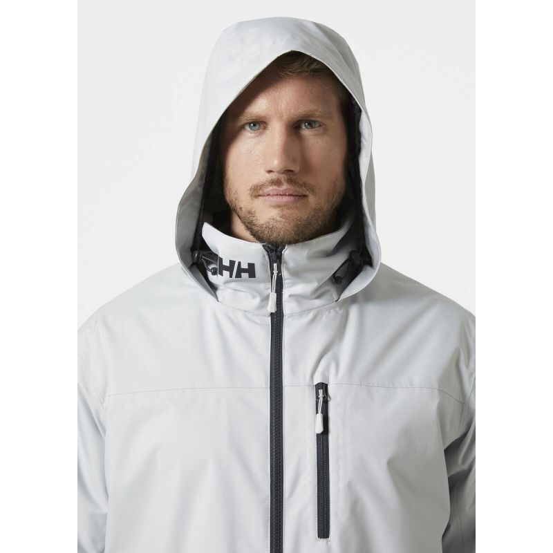 Ανδρικό Crew Hooded Midlayer 2 Μπουφάν Γκρι Helly Hansen 34442-853