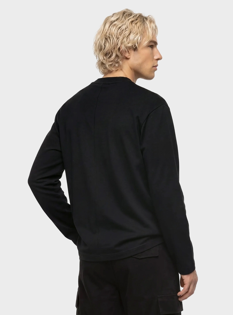 Ανδρικό Μακρυμάνικο T-shirt Μαύρο Karl Lagerfeld Jeans B4M17036-999 Black