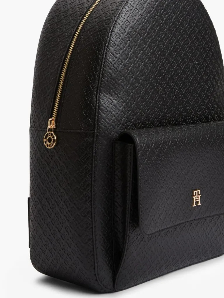 Γυναικείο Icon Σακίδιο Πλάτης Μαύρο Tommy Hilfiger AW0AW19284-BDS