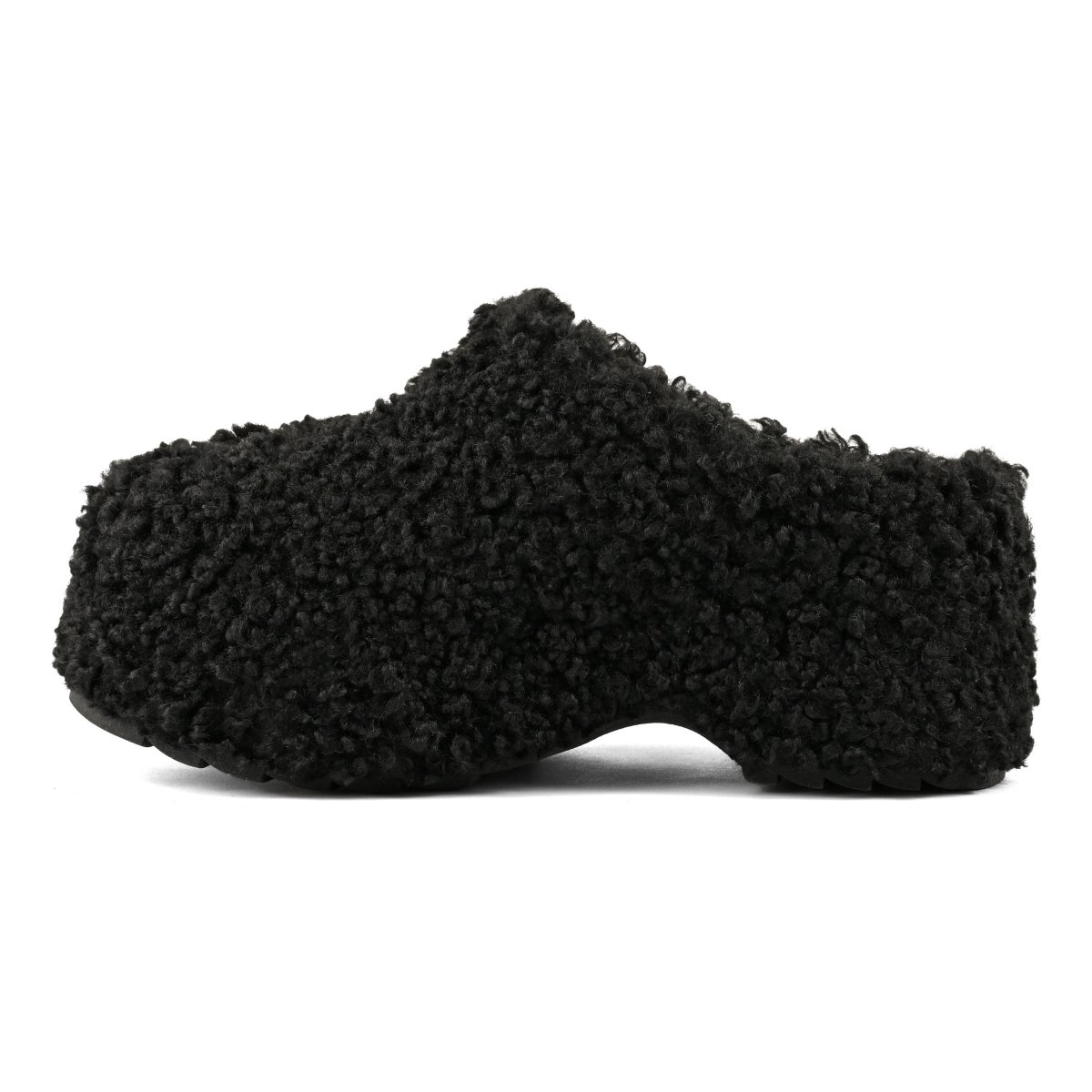 Γυναικεία Teddy Fur Clog Μαύρα Colors Of California HC SIERRA02-BLACK