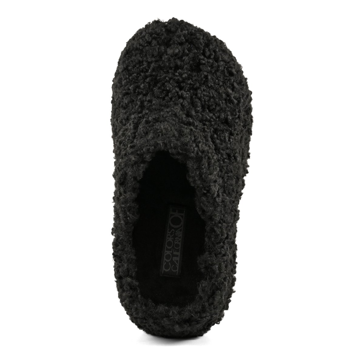 Γυναικεία Teddy Fur Clog Μαύρα Colors Of California HC SIERRA02-BLACK