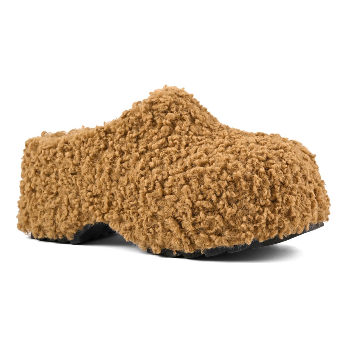 Γυναικεία Teddy Fur Clog Ταμπά Colors Of California HC SIERRA02-TAN