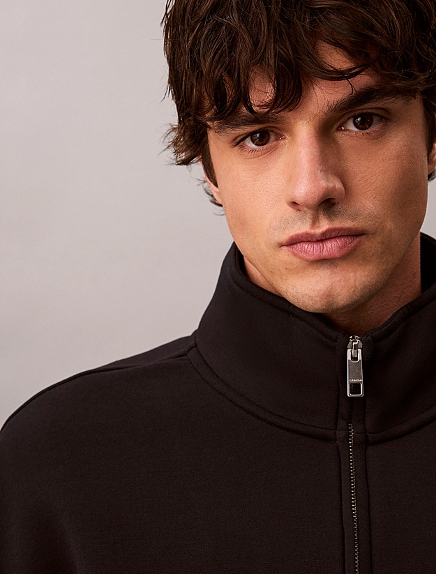 Ανδρική Ζακέτα Μαύρη Calvin Klein LV04LH225G-UB1