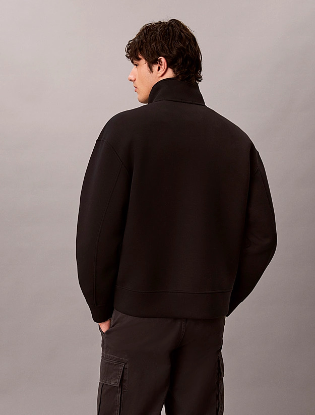Ανδρική Ζακέτα Μαύρη Calvin Klein LV04LH225G-UB1