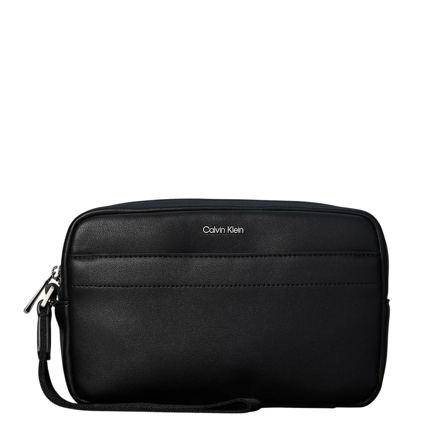 Ανδρικό Δερμάτινο Τσαντάκι Χειρός Μαύρο Calvin Klein LV04D1277G-UB1