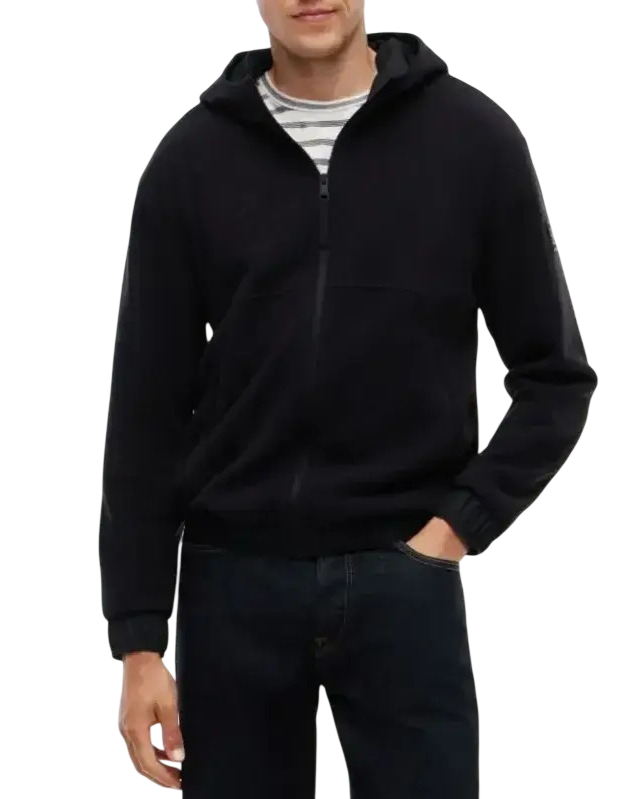 Ανδρική Ζακέτα Μαύρη Tommy Hilfiger MW0MW44680-BDS