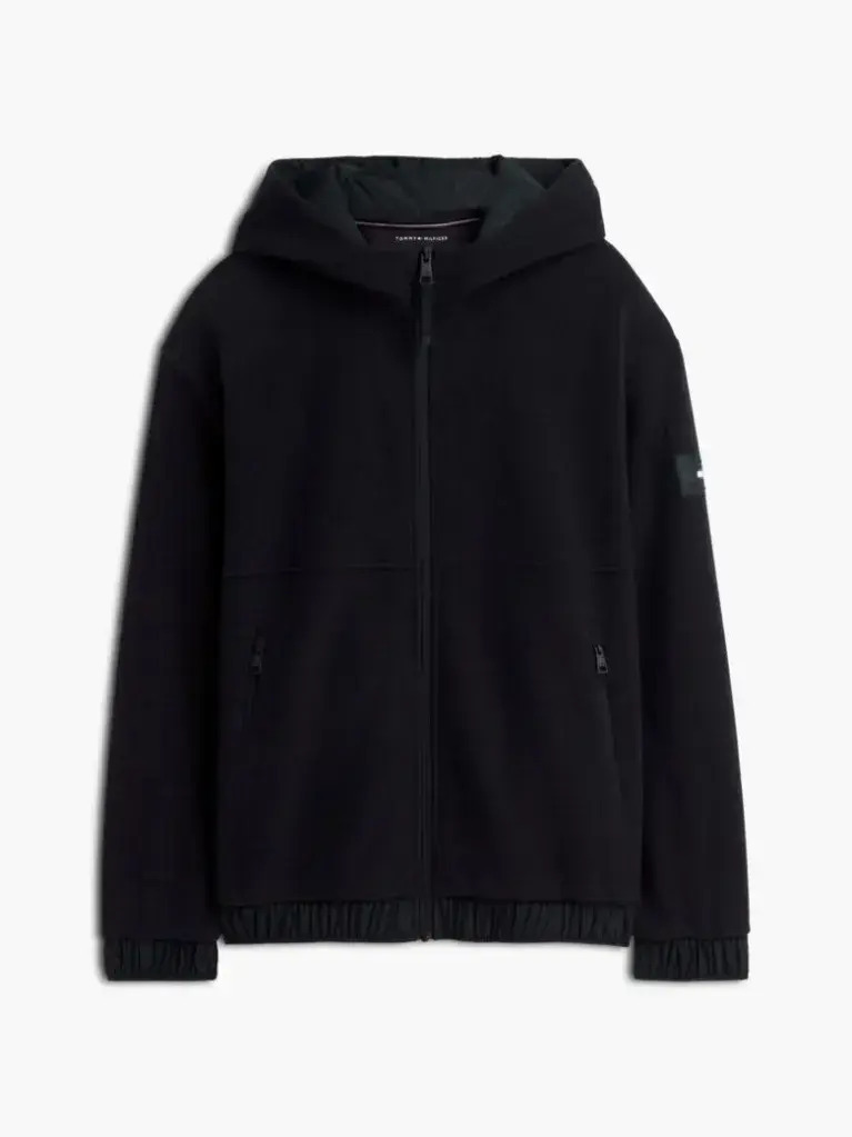 Ανδρική Ζακέτα Μαύρη Tommy Hilfiger MW0MW44680-BDS