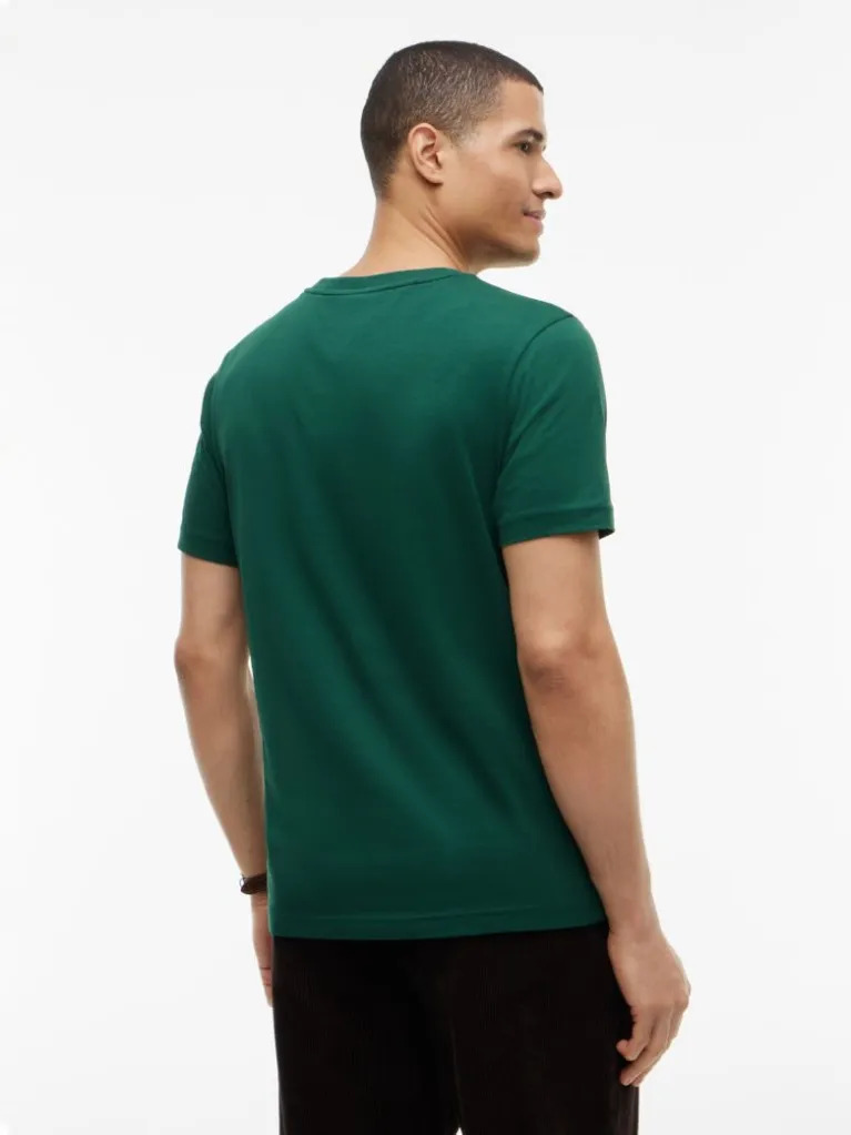 Ανδρικό T-shirt Πράσινο Tommy Hilfiger MW0MW44877-L6K