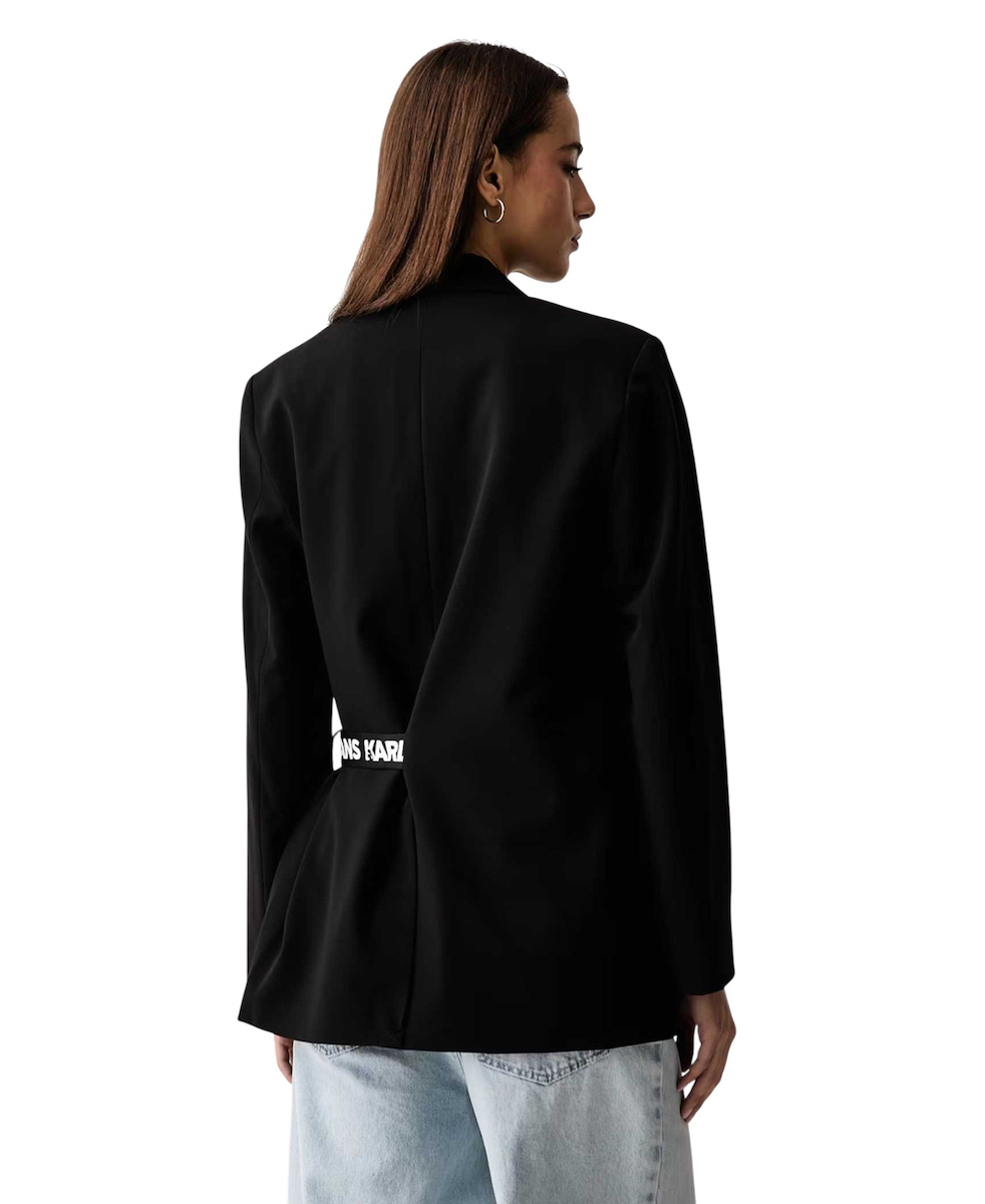 Γυναικείο Σακάκι Μαύρο Karl Lagerfeld Jeans B4W14010-999 Black